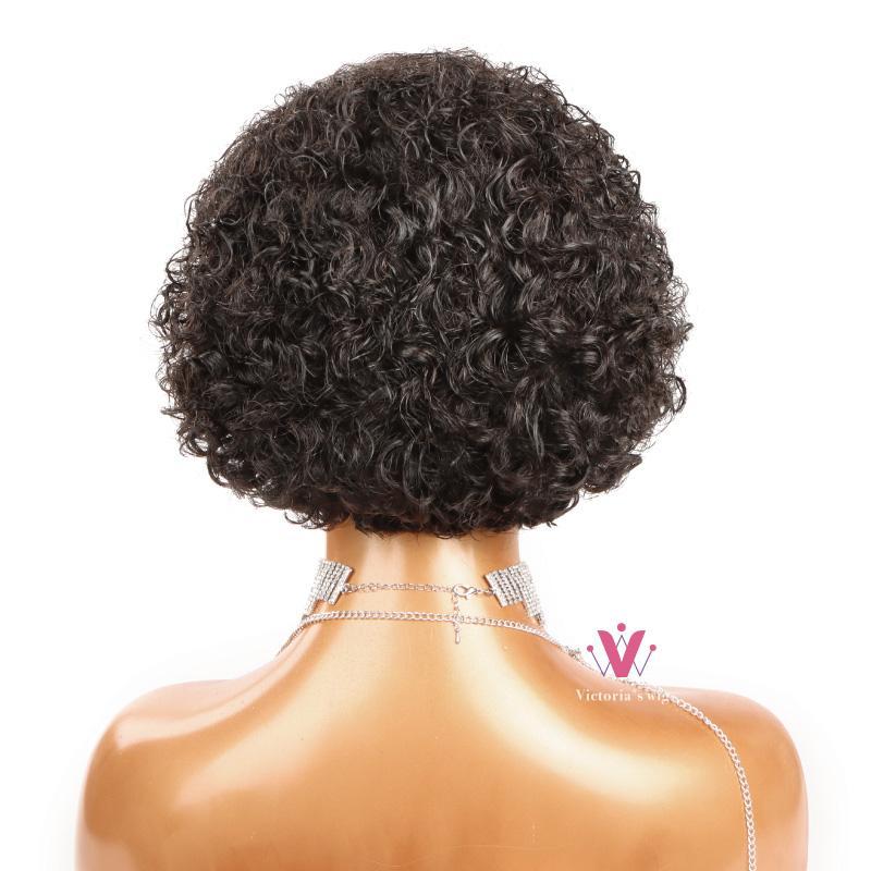 Angel | Glueless 13*5.5 Ear-to-Ear Frontal Lace Wig Short Curly Pixie Cut