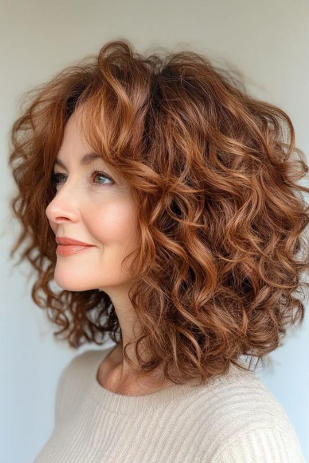 Hot Sale Fashion Curly Hair Toppers for Women with Thinning Hair