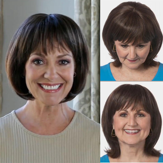 Bangs Hairstyle For Thin Hair Hair toppers with Bangs