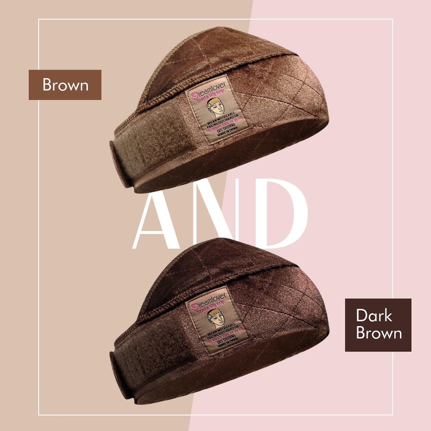 Wide Wig Grip Headband, Wig Grip Band for Securing, Nude, 1 Piece