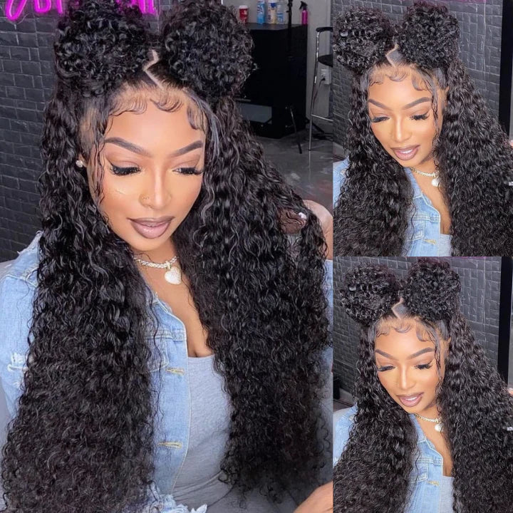 300% Density Luxury Deep Wave Virgin Human Hair HD Lace Wig Super Double Drawn Level - Amanda Hair