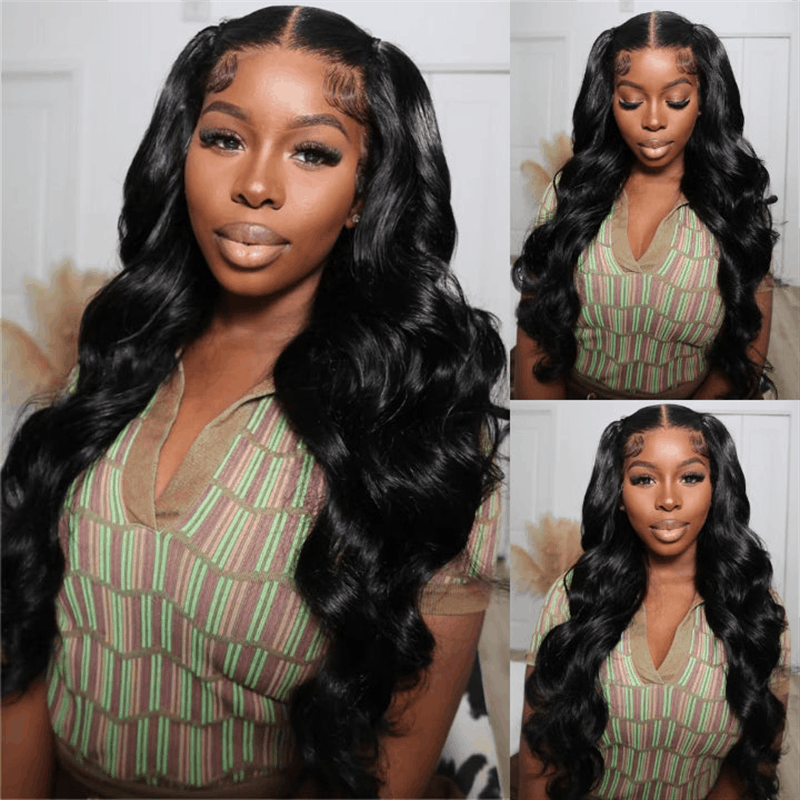 Flash Sale Wear Go Body Wave Lace Wig Glueless Pre-Cut Lace Wig Human Hair Wig