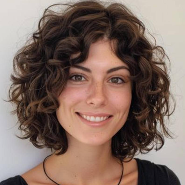 Hot Sale Fashion Curly Hair Toppers for Women with Thinning Hair