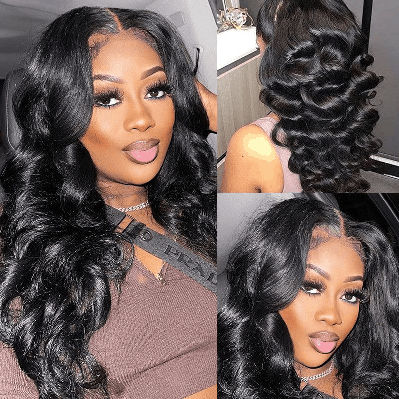 Flash Sale Wear Go Body Wave Lace Wig Glueless Pre-Cut Lace Wig Human Hair Wig