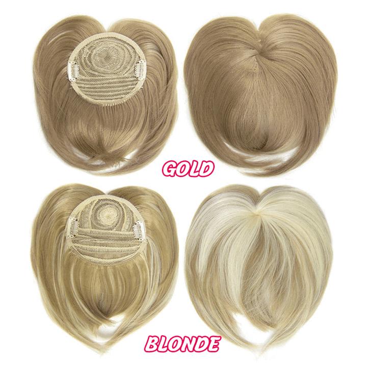Short Natural Human Hair Toppers