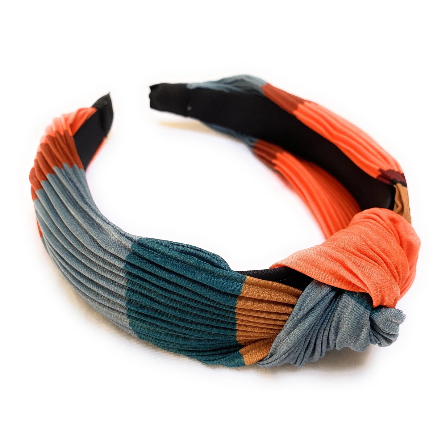 Livia Knotted Headband (Orange)