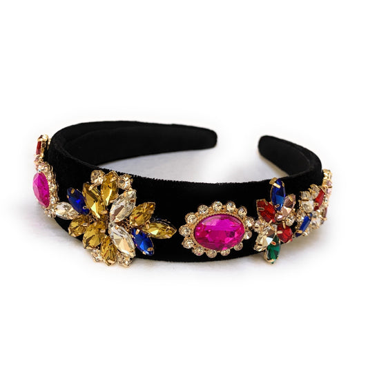 Bella Jeweled Headband (Multicolor)