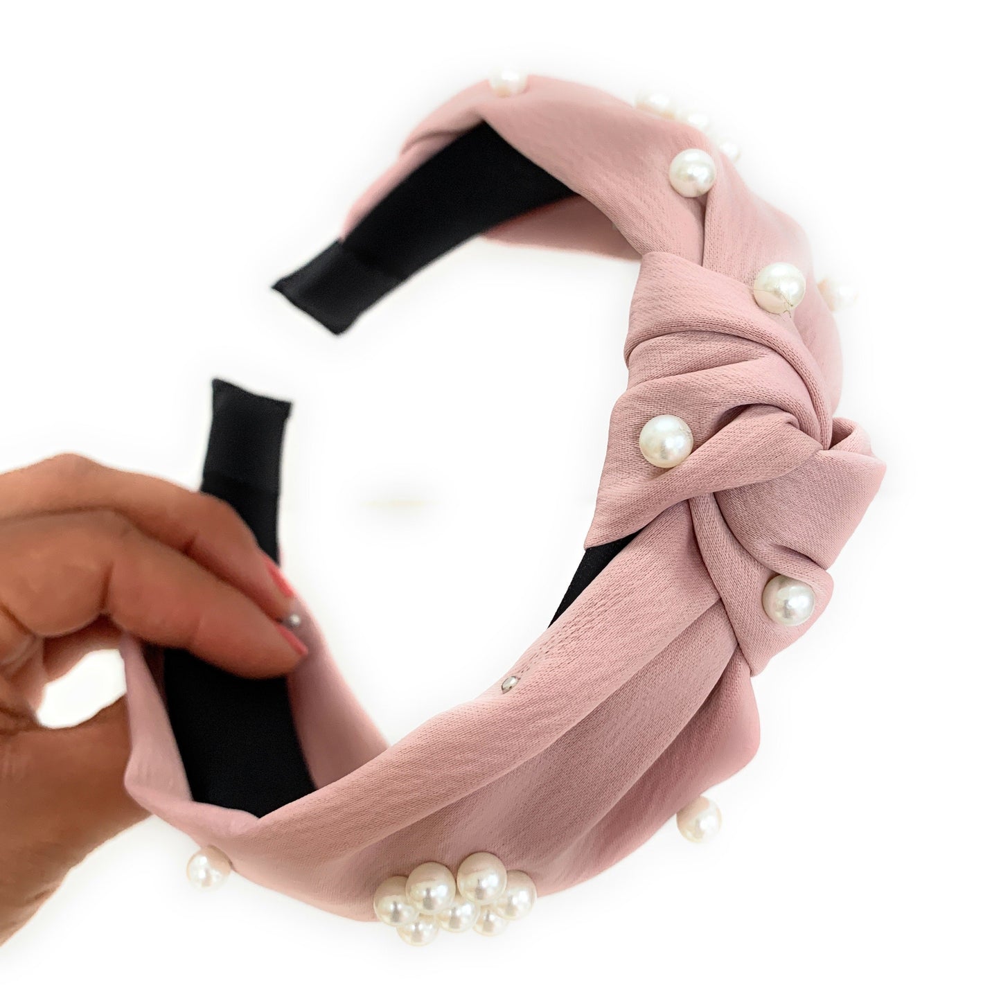 Pearl Knotted Headband (More Colors)