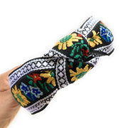 Embroidered Floral Knot Headband (Multicolor)