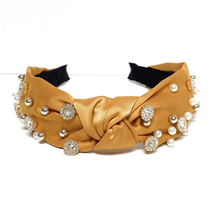 Silk Satin Knot Headband