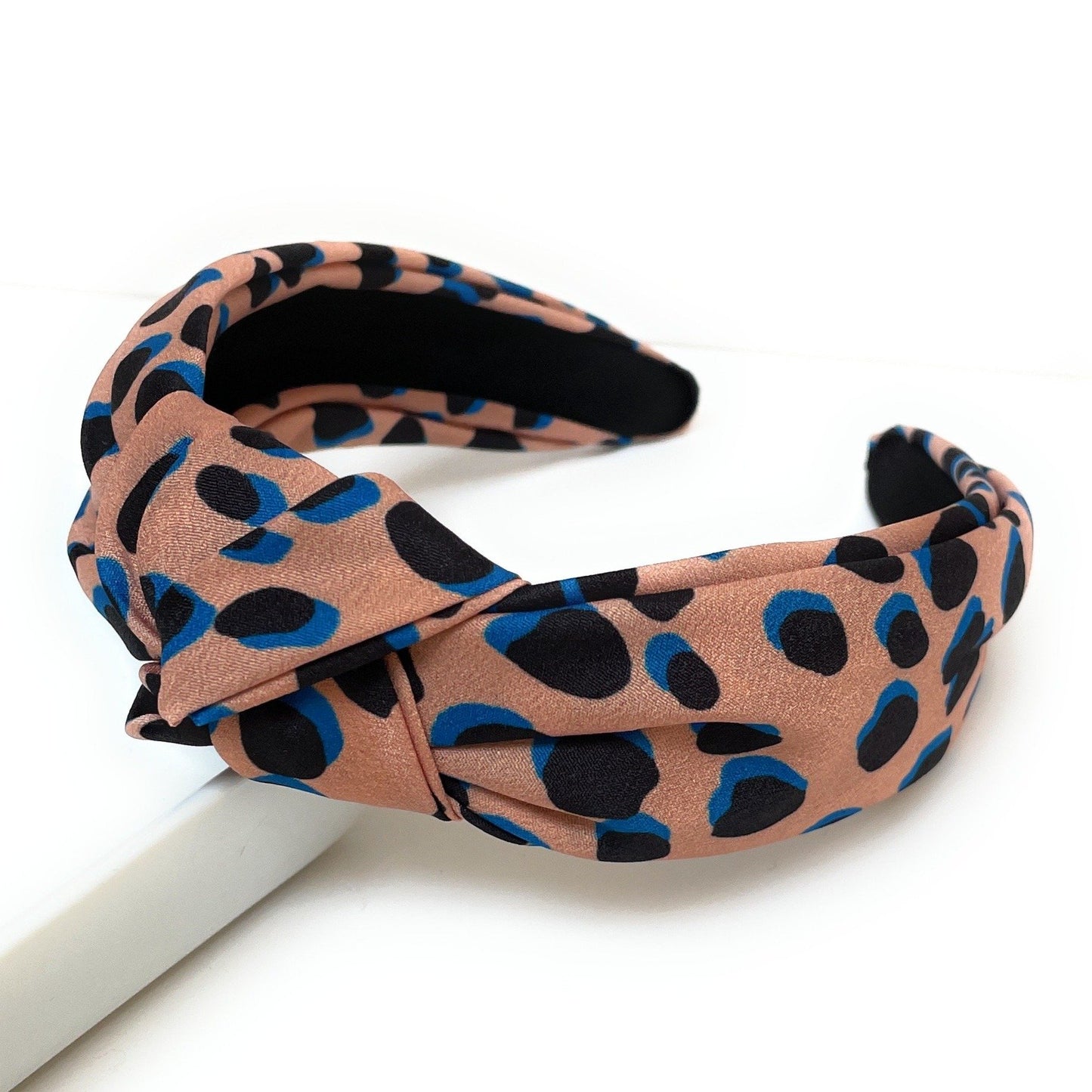 Leopard Print Knot Headband