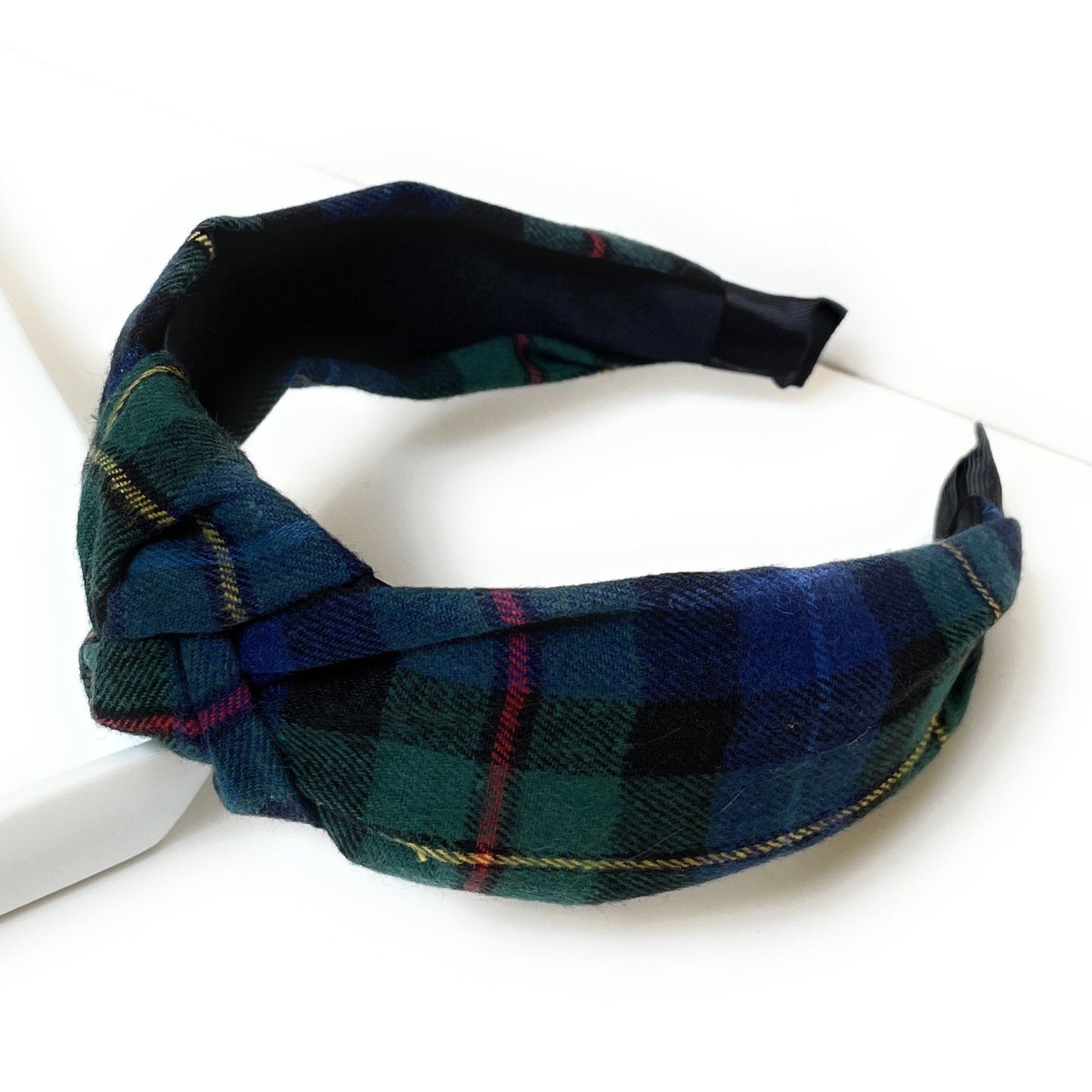 Holiday Plaid Knot Headband (more colors)