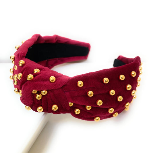 Eliana Velvet Knotted Headband (More Colors)