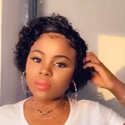 Hot Sale Pixie Cut Curly Wig